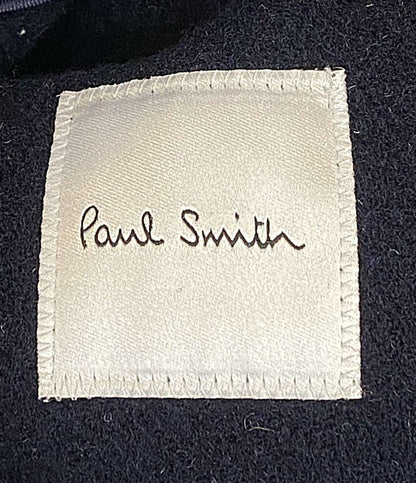 美品 PAUL SMITH ビッグロゴロングコート グレー 19AW PF-BM-44816 メンズ SIZE L ポール・スミス