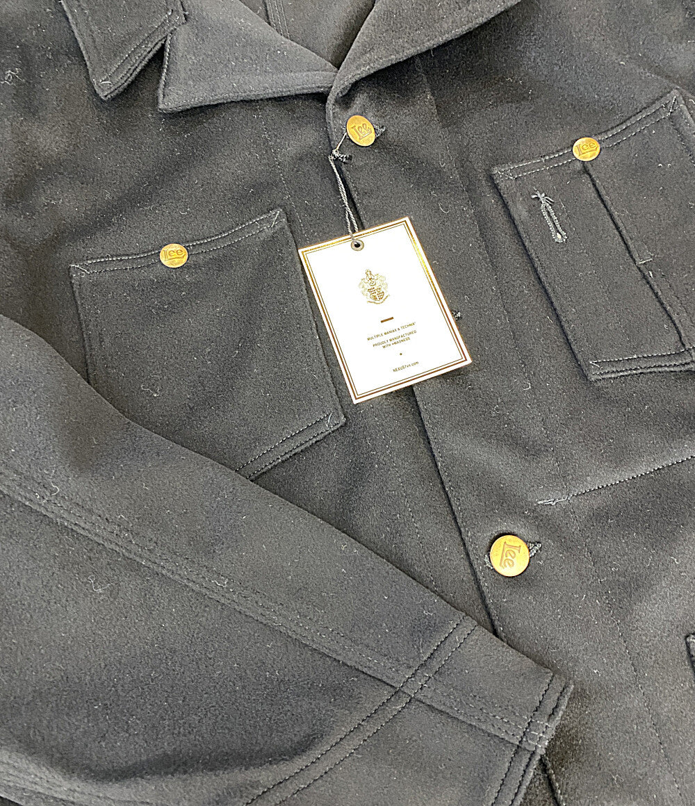 美品 NEXUSVII カバーオール ×Lee 91-J early 30s loro piana ブラック LBM-4343 メンズ SIZE L ネクサスセブン