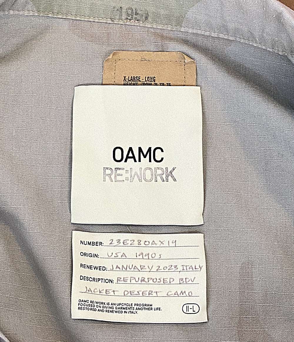 OAMC ジャケット RE:WORK BDU JACKET 23E28OAX19 メンズ SIZE XXL オーエーエムシー