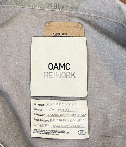 OAMC ジャケット RE:WORK BDU JACKET 23E28OAX19 メンズ SIZE XXL オーエーエムシー