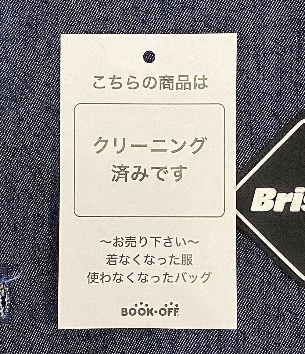 F.C.Real Bristol エフシーレアルブリストル 長袖シャツ ネイビー fcrb-220079 メンズ SIZE M