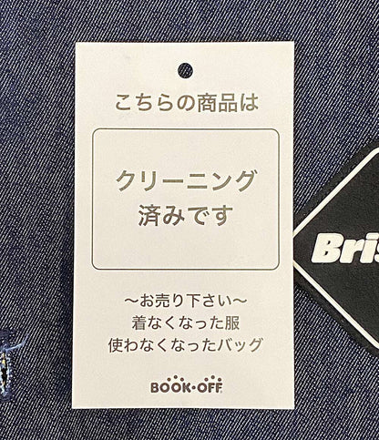 F.C.Real Bristol エフシーレアルブリストル 長袖シャツ ネイビー fcrb-220079 メンズ SIZE M