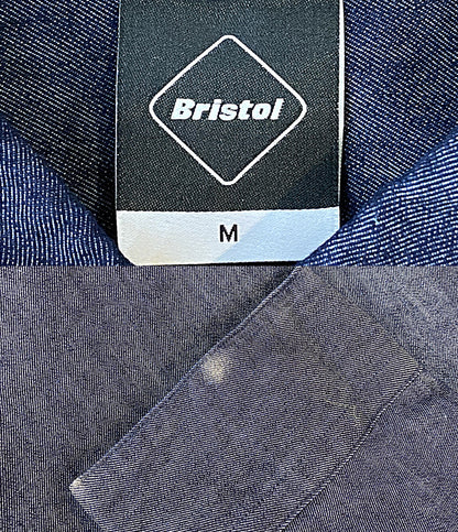 F.C.Real Bristol エフシーレアルブリストル 長袖シャツ ネイビー fcrb-220079 メンズ SIZE M