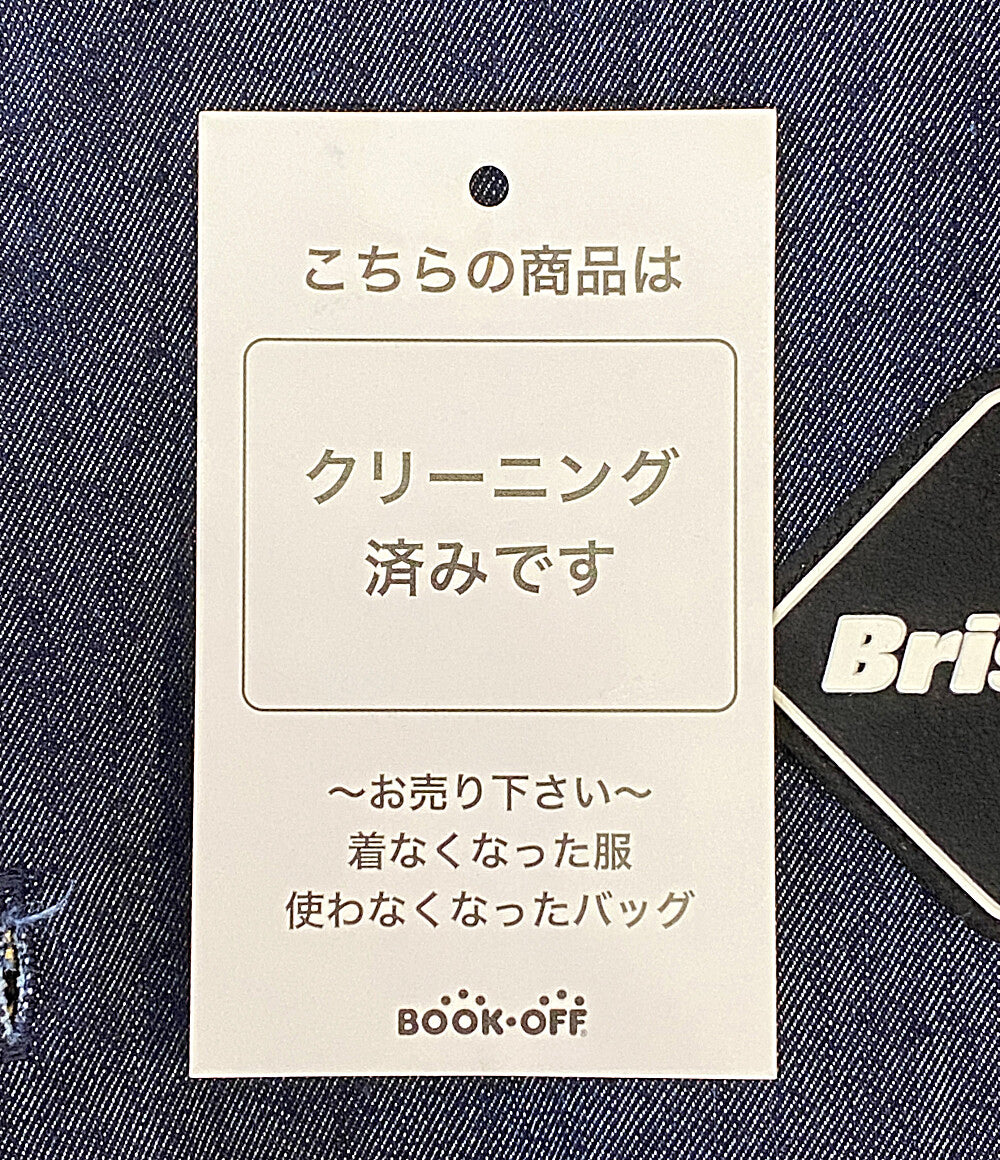 F.C.Real Bristol エフシーレアルブリストル 長袖シャツ ネイビー fcrb-220079 メンズ SIZE M