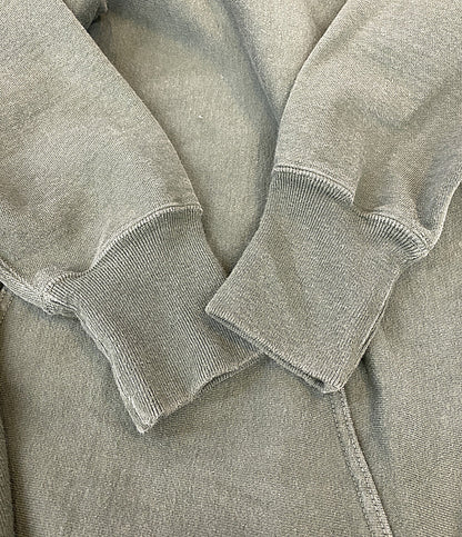 SAINT Mxxxxxx パーカー ロゴ刺繍 ヴィンテージ加工 グリーン 23AW SM-A23-0000-029 メンズ SIZE L セントマイケル