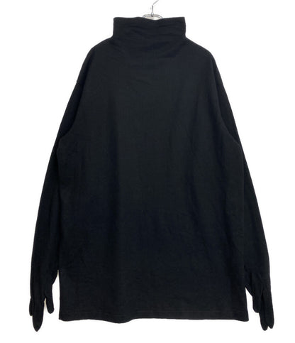 YOHJI YAMAMOTO POUR HOMME ニット 92AW グローブ付きハイネック ブラック メンズ SIZE M ヨウジヤマモトプールオム