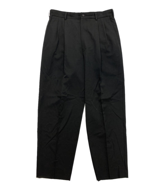 COMME des GARCONS HOMME パンツ 98SS スラックス ウールギャバ ブラック HP-17030L メンズ SIZE L コムデギャルソンオム