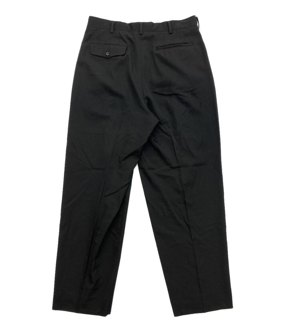 COMME des GARCONS HOMME パンツ 98SS スラックス ウールギャバ ブラック HP-17030L メンズ SIZE L コムデギャルソンオム
