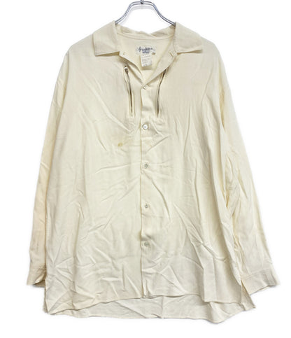 YOHJI YAMAMOTO POUR HOMME 91AW シャツジャケット メンズ SIZE M ヨウジヤマモトプールオム