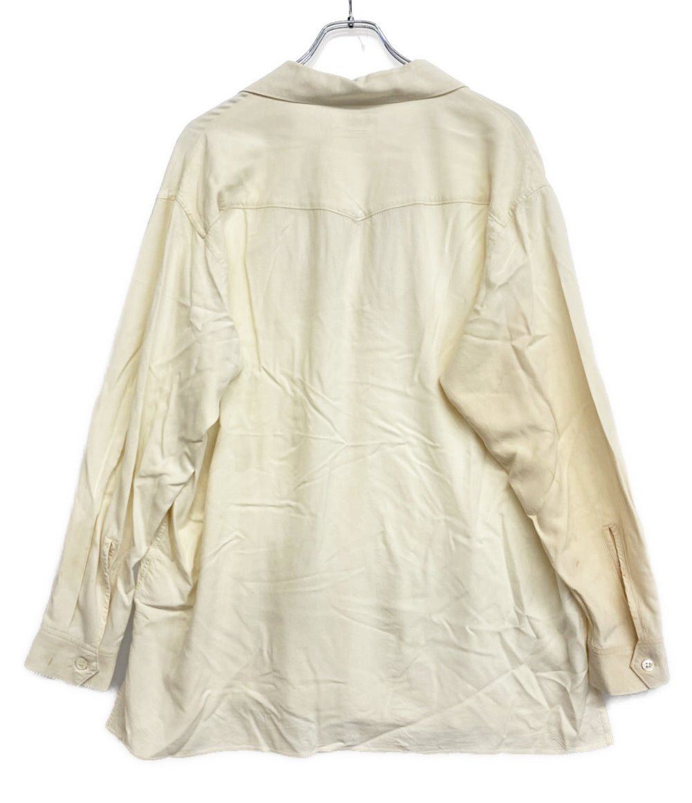 YOHJI YAMAMOTO POUR HOMME 91AW シャツジャケット メンズ SIZE M ヨウジヤマモトプールオム