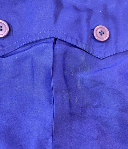 ISSEY MIYAKE MEN 80s 筆タグ シルクシャツジャケット パープル メンズ SIZE M イッセイミヤケ メン