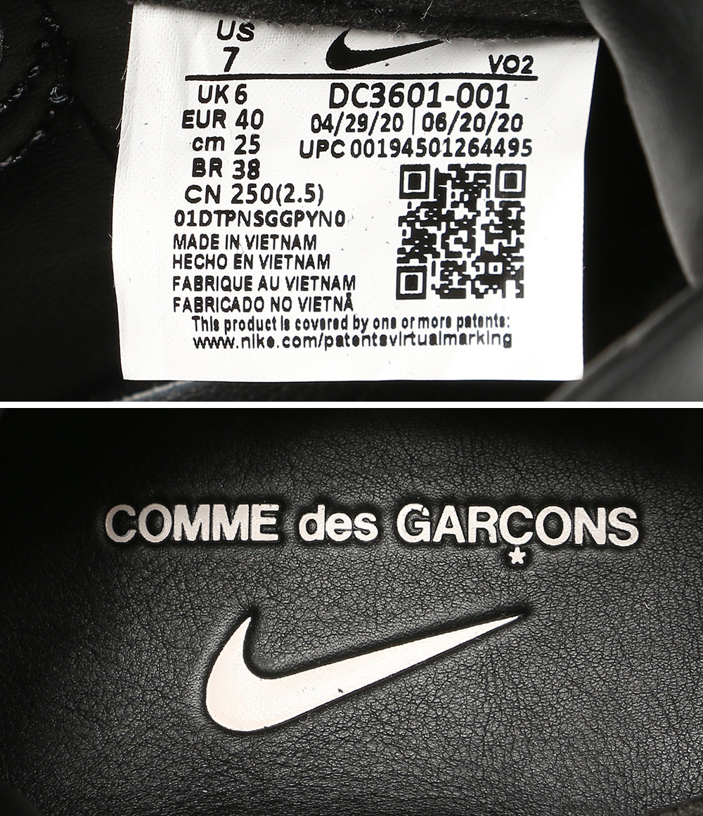 NIKE×COMME des GARCONS コムデギャルソン スニーカー DC3601-001 メンズ SIZE 25cm ナイキ
