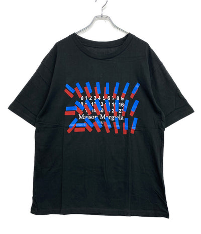 Maison Margiela 半袖Ｔシャツ 21SS カレンダーロゴTee ブラック メンズ SIZE 48 メゾンマルジェラ