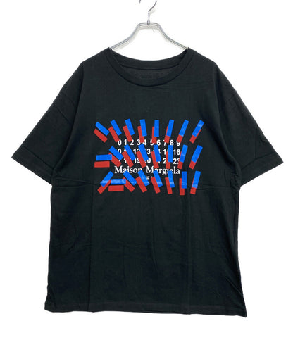 Maison Margiela 半袖Ｔシャツ 21SS カレンダーロゴTee ブラック メンズ SIZE 48 メゾンマルジェラ