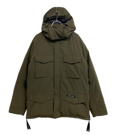 CANADA GOOSE ダウンジャケット カムループス カーキ 4078JM R メンズ SIZE XL カナダグース