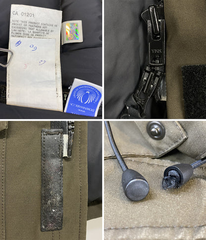 CANADA GOOSE ダウンジャケット カムループス カーキ 4078JM R メンズ SIZE XL カナダグース