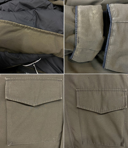 CANADA GOOSE ダウンジャケット カムループス カーキ 4078JM R メンズ SIZE XL カナダグース