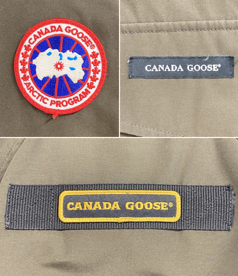 CANADA GOOSE ダウンジャケット カムループス カーキ 4078JM R メンズ SIZE XL カナダグース