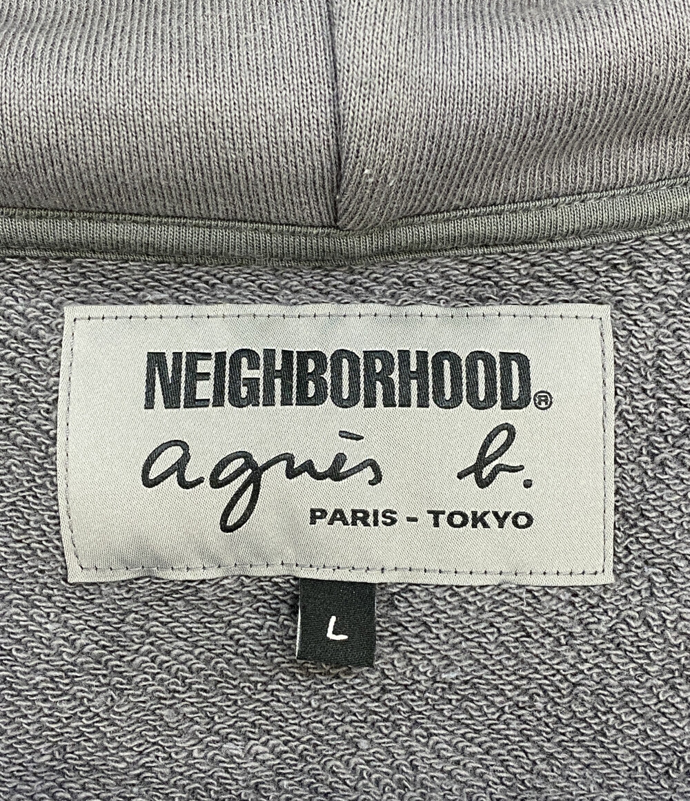 NEIGHBORHOOD×agnes b. アニエスベー パーカー EDK7SFK1 スナップ