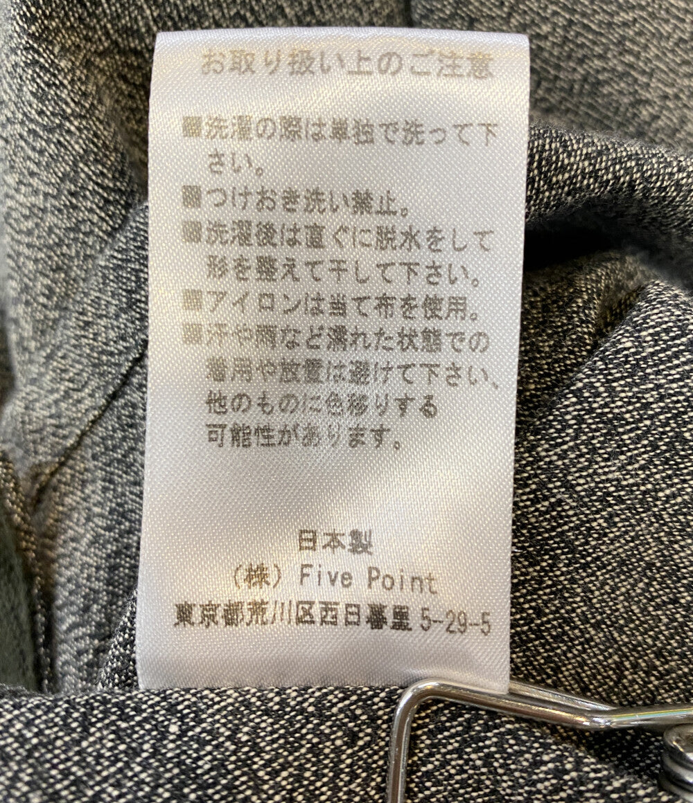 美品 MOJITO モヒート 長袖シャツ プルオーバー SLEEPING SHIRT 1954 ブラック メンズ SIZE M