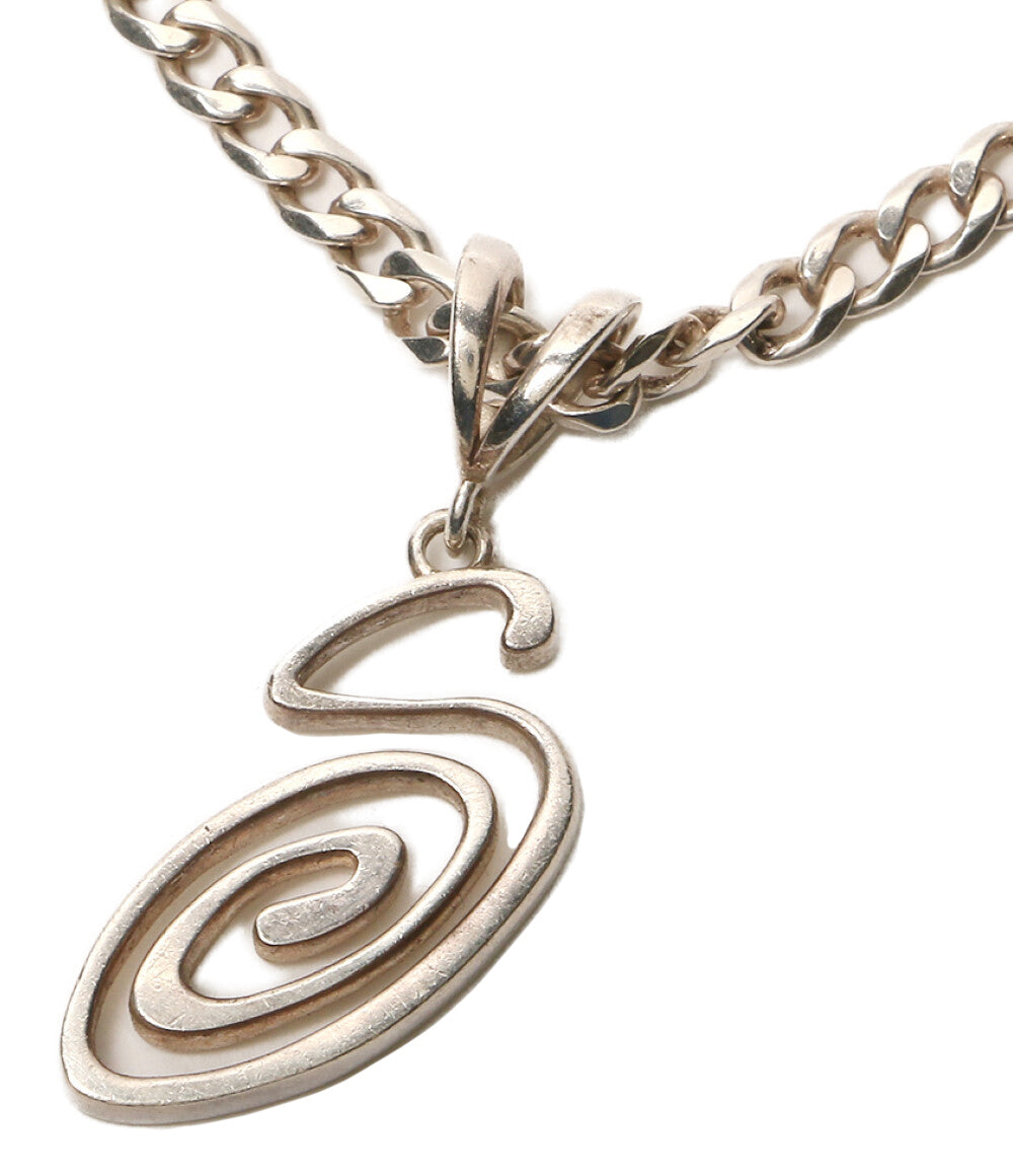 STUSSY ネックレス Spring 24 Jewelry Swirly S Chain メンズ ステューシー