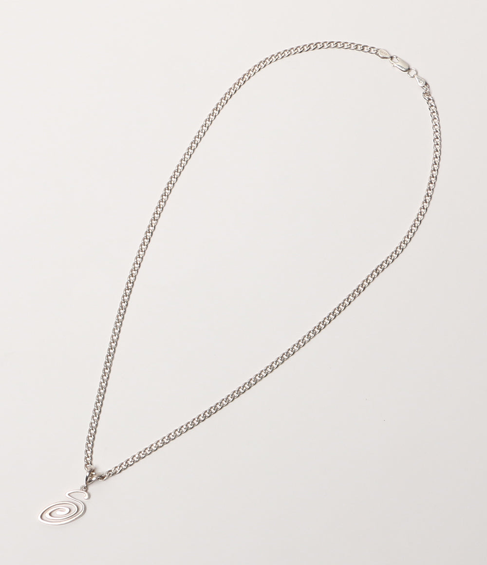 STUSSY ネックレス Spring 24 Jewelry Swirly S Chain メンズ