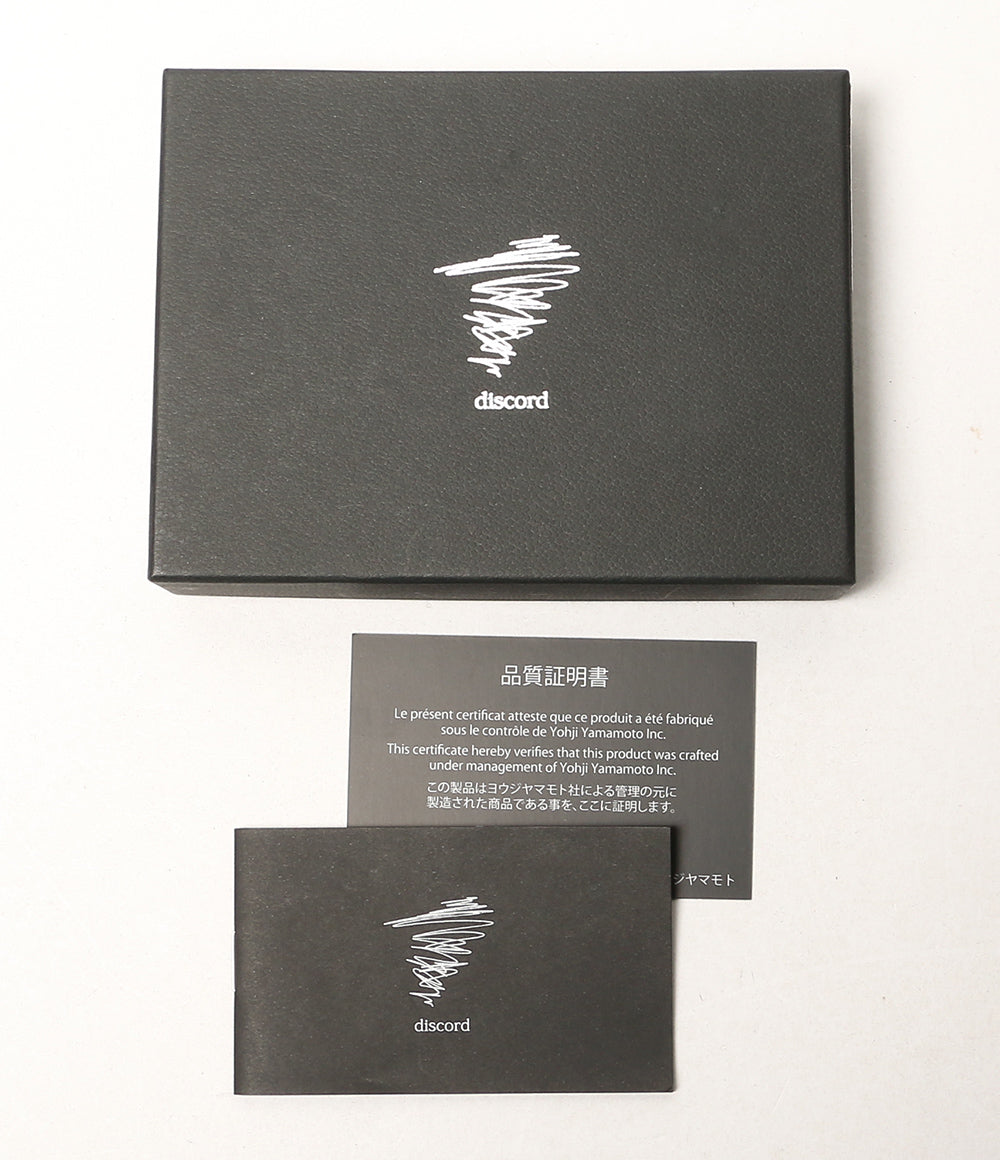 discord Yohji Yamamoto コインケース key wallet DO-A86-707-3-02 メンズ ディスコード ヨウジヤマモト