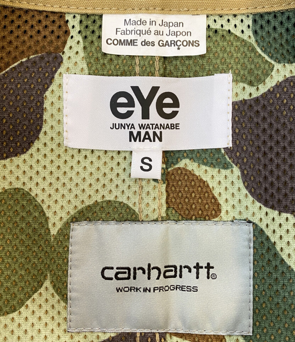 eYe COMME des GARCONS JUNYA WATANABE MAN×carhartt カーハート ツートーンテーラードジャケット メンズ SIZE S アイコムデギャルソンジュンヤワタナベマン