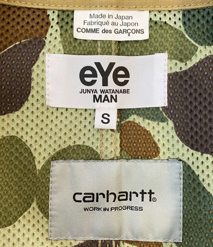 eYe COMME des GARCONS JUNYA WATANABE MAN×carhartt カーハート ツートーンテーラードジャケット メンズ SIZE S アイコムデギャルソンジュンヤワタナベマン