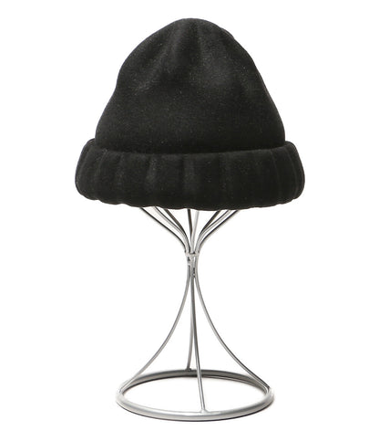 美品 WABISABISM ワビサビズム ハット WATCH CAP FORM ブラック 箱付き メンズ SIZE M