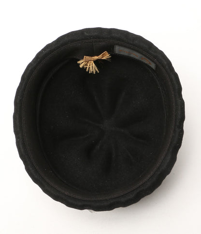 美品 WABISABISM ワビサビズム ハット WATCH CAP FORM ブラック 箱付き メンズ SIZE M