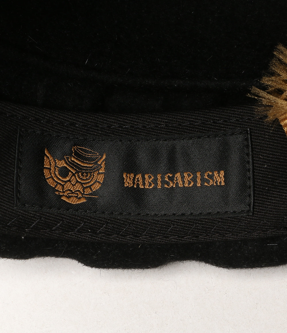 美品 WABISABISM ワビサビズム ハット WATCH CAP FORM ブラック 箱付き メンズ SIZE M