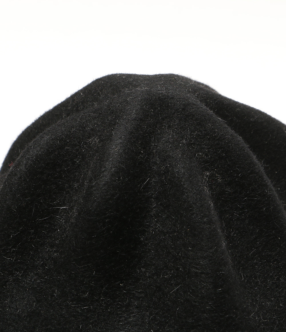美品 WABISABISM ワビサビズム ハット WATCH CAP FORM ブラック 箱付き メンズ SIZE M