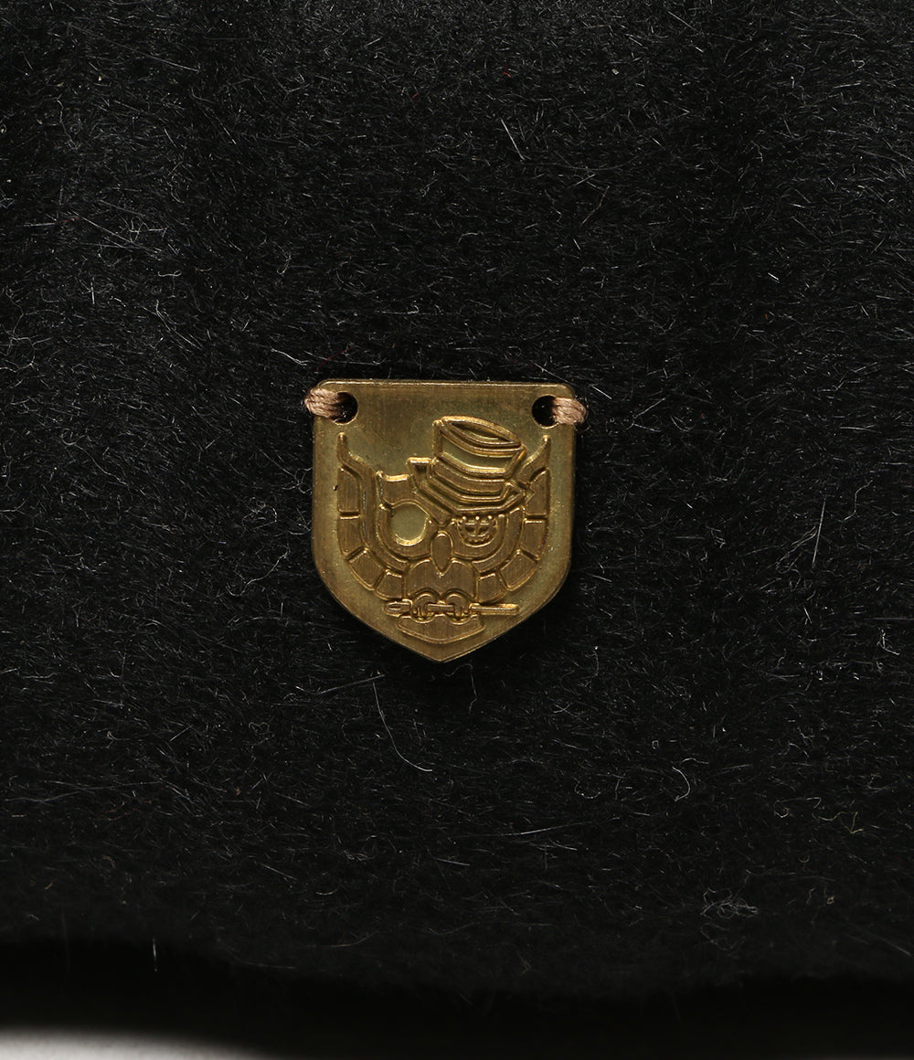 美品 WABISABISM ワビサビズム ハット WATCH CAP FORM ブラック 箱付き メンズ SIZE M