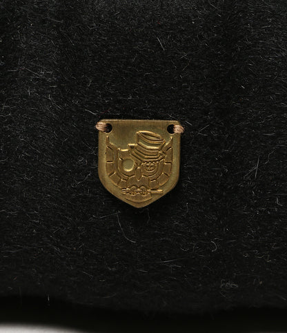 美品 WABISABISM ワビサビズム ハット WATCH CAP FORM ブラック 箱付き メンズ SIZE M