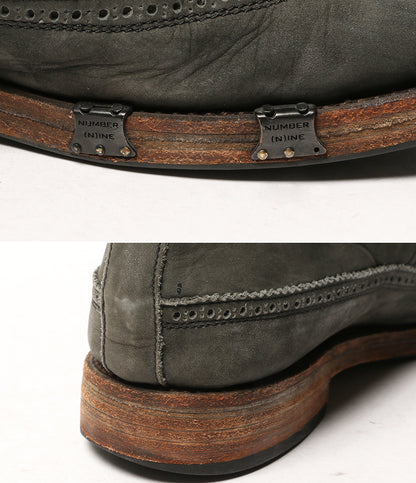 NUMBER (N)INE ブーツ スエードチャッカブーツ 07SS S07-NF003 メンズ SIZE 9 エヌエヌバイナンバーナイン