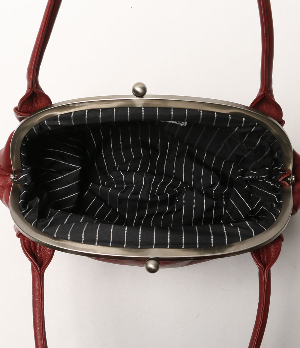 JEAN PAUL GAULTIER ハンドバッグ レザーがま口ハンドバッグ レディース ジャンポール・ゴルチェ