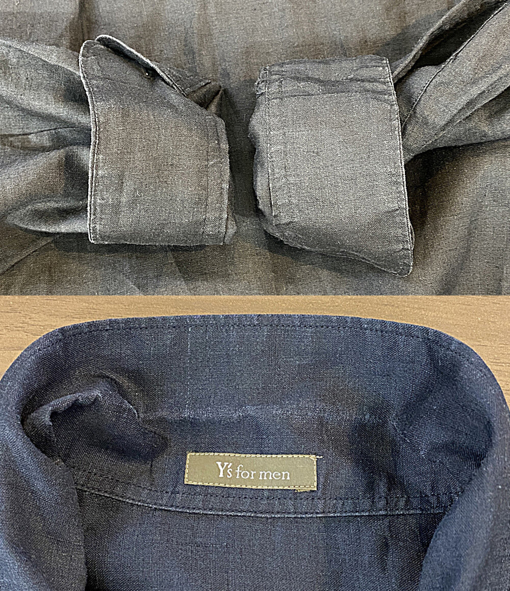 Y's for men 長袖シャツ リネンオープンカラーシャツ archive 00S MQ-B03-306 メンズ SIZE - ワイズ フォー メン