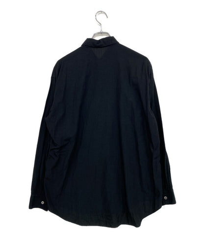 LQ MEN YOHJI YAMAMOTO 長袖シャツ レーヨン混 刺しゅう長袖シャツ archive 0362-09-201-88 メンズ SIZE - ヨウジヤマモト