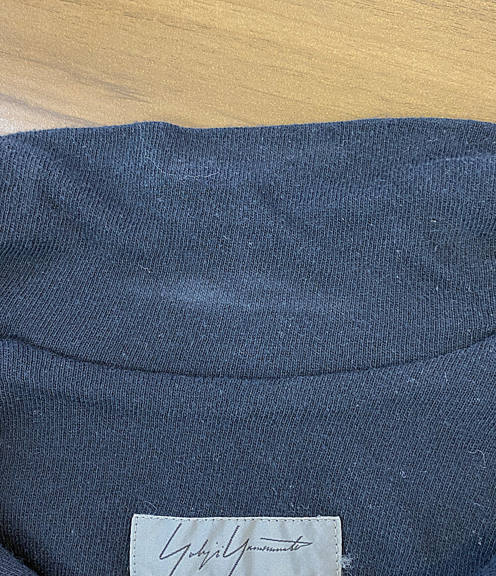 YOHJI YAMAMOTO POUR HOMME 半袖ポロシャツ コットンオープンカラーシャツ archive 00S HB-T16-964 メンズ SIZE 3 ヨウジヤマモトプールオム