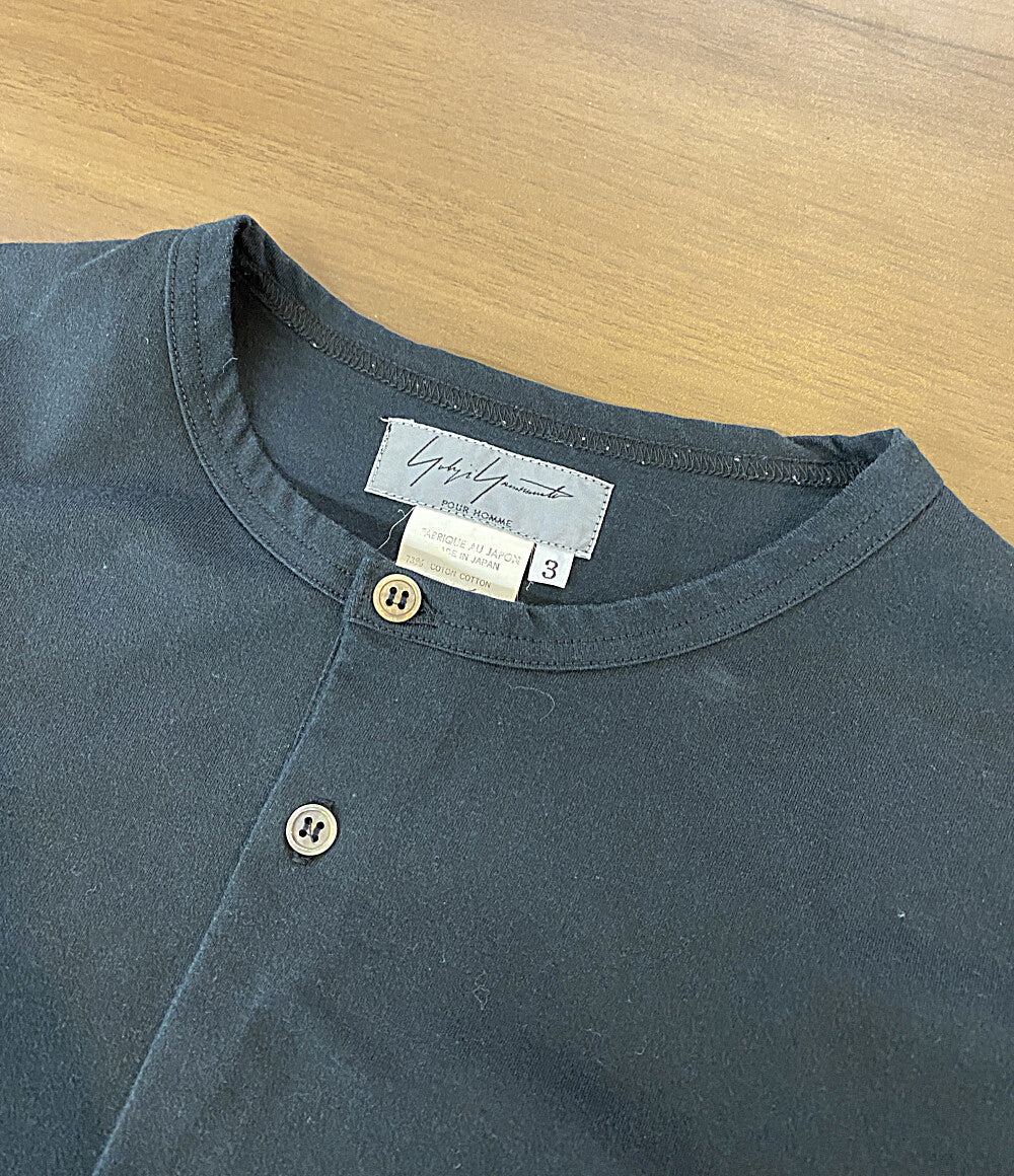 YOHJI YAMAMOTO POUR HOMME 半袖シャツ コットンポリプルオーバーシャツ archive 00S メンズ SIZE 3 ヨウジヤマモトプールオム
