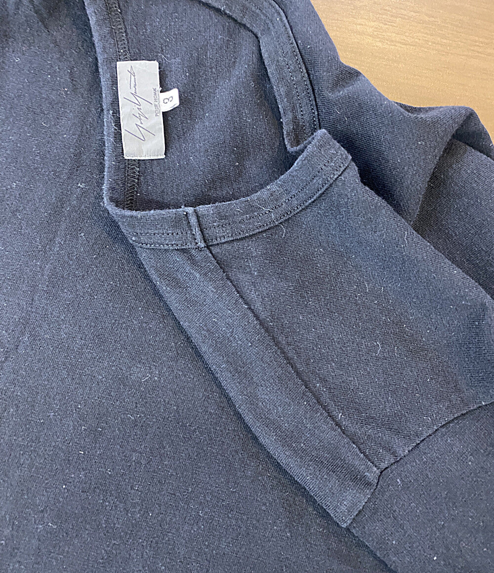 YOHJI YAMAMOTO POUR HOMME 半袖Ｔシャツ 刺繍メッセージカットソー archive 07AW HX-T27-061 メンズ SIZE 3 ヨウジヤマモトプールオム