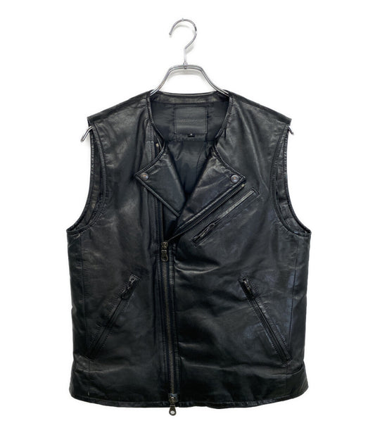 ISAMU KATAYAMA BACKLASH イサムカタヤマ ライダースダウンベスト 1600-01 メンズ SIZE M バックラッシュ