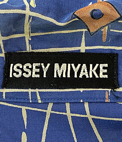 ISSEY MIYAKE MEN 長袖シャツ ホースデザイン開襟シャツ archive 90S メンズ SIZE M イッセイミヤケ メン