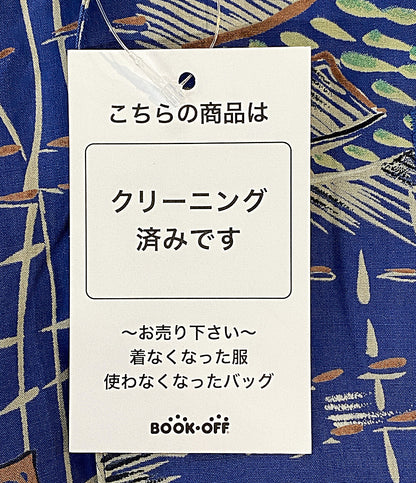 ISSEY MIYAKE MEN 長袖シャツ ホースデザイン開襟シャツ archive 90S メンズ SIZE M イッセイミヤケ メン