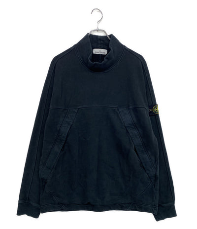STONE ISLAND スウェット Mock Neck Garment Dyed Sweat メンズ SIZE L ストーンアイランド