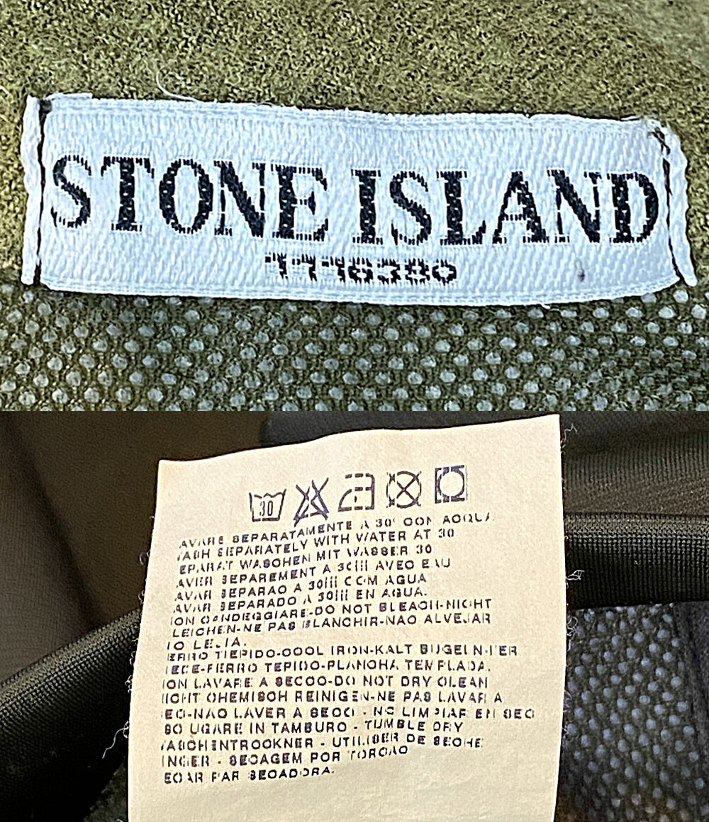 STONE ISLAND ロゴパッチジャージージャケット 00S メンズ SIZE M ストーンアイランド
