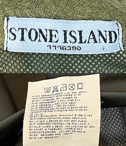 STONE ISLAND ロゴパッチジャージージャケット 00S メンズ SIZE M ストーンアイランド