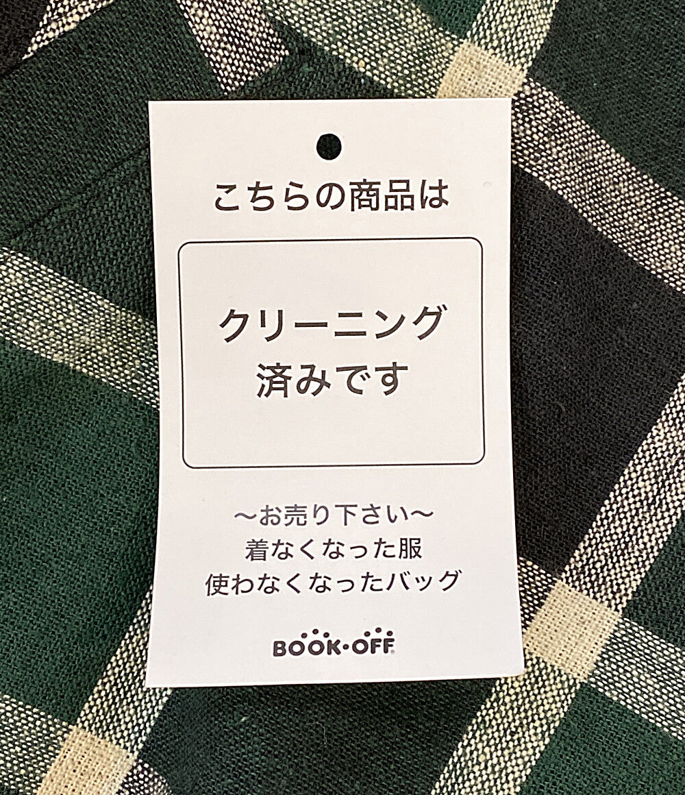 ISSEY MIYAKE MEN ジャケット 筆タグ チェック グリーン 80s LG31986