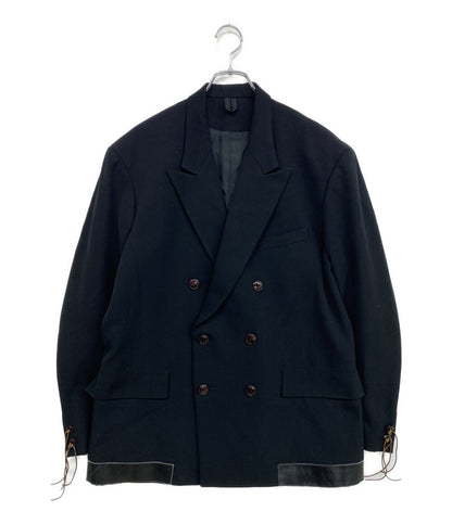 YOHJI YAMAMOTO POUR HOMME テーラードジャケット ダブルジャケット 3ポケット 91AW メンズ SIZE M ヨウジヤマモトプールオム